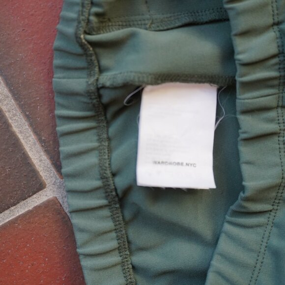 Wardrobe.NYC Side Split high-rise leggings - Picture 6 of 7